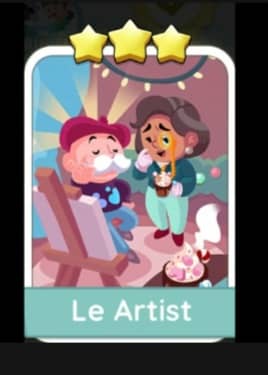 Set7 Le Artist,Monopoly Go Sticker,Set7:6