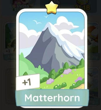Set1 Matterhorn,Monopoly Go Sticker,Set1:2