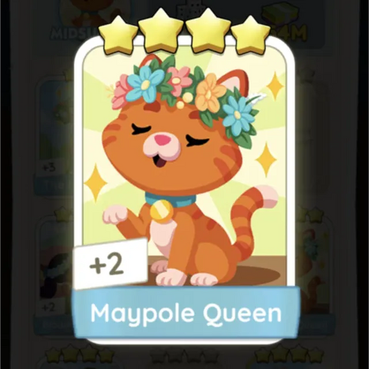 Set13 Maypole Queen,Monopoly Go Sticker,Set13:6