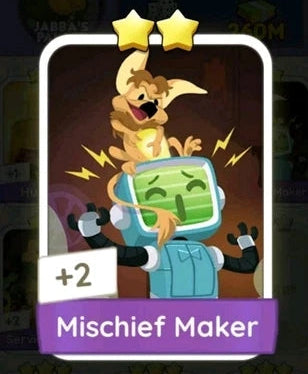 Set10 Mischief Maker,Monopoly Go Sticker,Set10:3