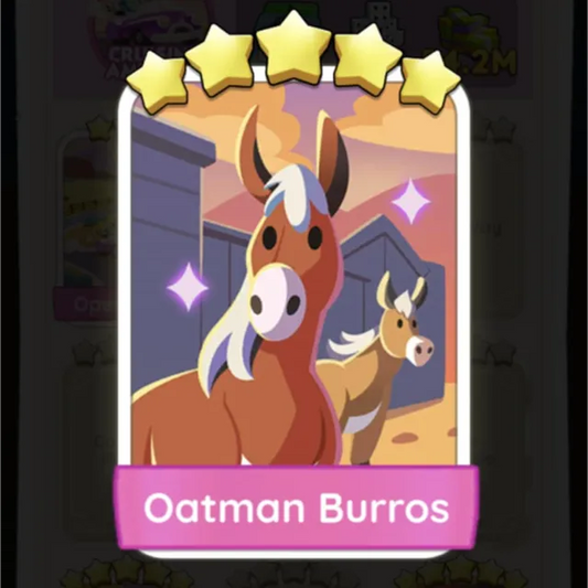 Set16 Oatman Burros,Monopoly Go Sticker,Set16:7