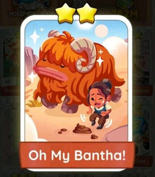 Set13 Oh My Bantha!,Monopoly Go Sticker,Set13:2