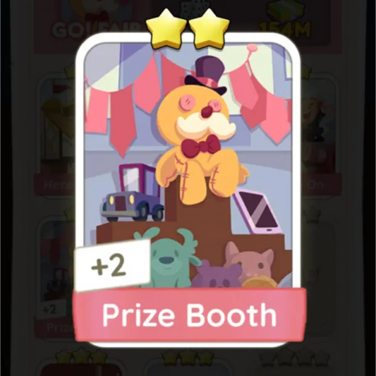 Set9 Prize Booth,Monopoly Go Sticker,Set9:4