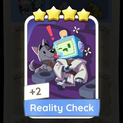 Set21 Reality Check,Monopoly Go Sticker,Set21:2
