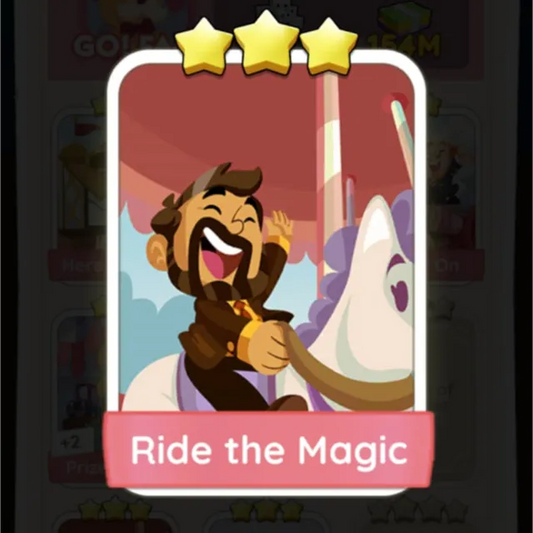 Set9 Ride the Magic,Monopoly Go Sticker,Set9:7