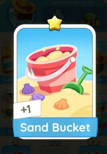 Set3  Sand Bucket,Monopoly Go Sticker,Set3:7