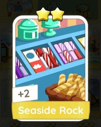 Set6 Seaside Rock,Monopoly Go Sticker,Set6:5
