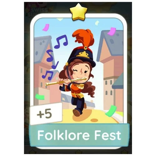Set1 Folklore Fest,Monopoly Go Sticker,Set1:9