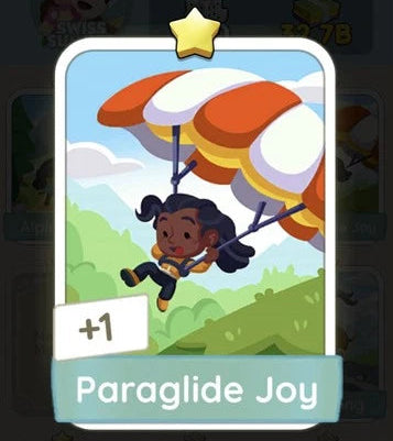 Set1 Paraglide Joy,Monopoly Go Sticker,Set1:3