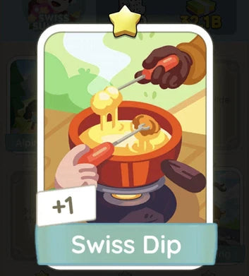 Set1 Swiss Dip,Monopoly Go Sticker,Set1:7
