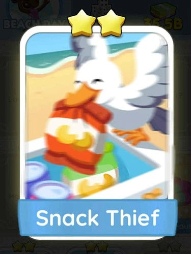 Set4 Snack Thief,Monopoly Go Sticker,Set4:8
