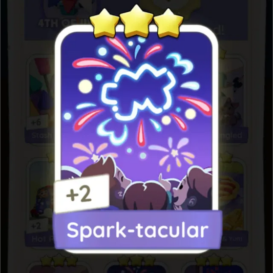 Set8 Spark- tacular,Monopoly Go Sticker,Set8:8