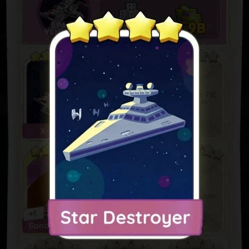 Set20 Star Destroyer,Monopoly Go Sticker,Set20:2