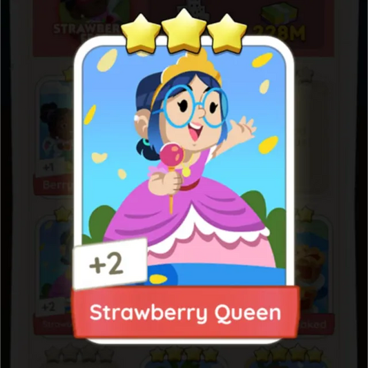 Set12 Strawberry Queen,Monopoly Go Sticker,Set12:4