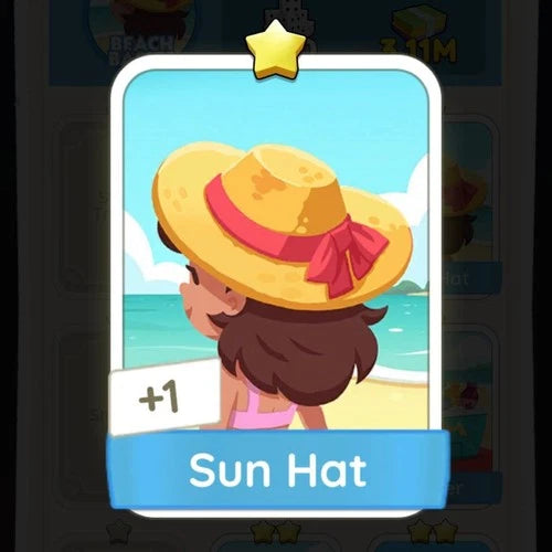 Set3 Sun Hat,Monopoly Go Sticker,Set3:3