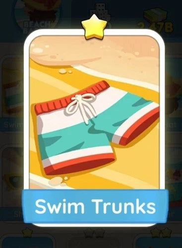 Set3 Swim Trunks,Monopoly Go Sticker,Set3:1