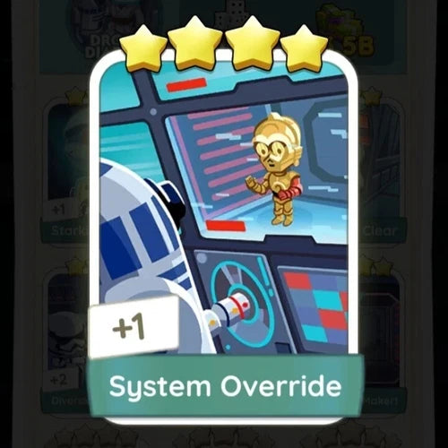 Set16 System Override,Monopoly Go Sticker,Set16:5