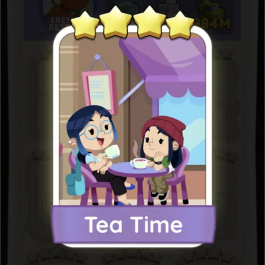 Set18 Tea Time,Monopoly Go Sticker,Set18:2