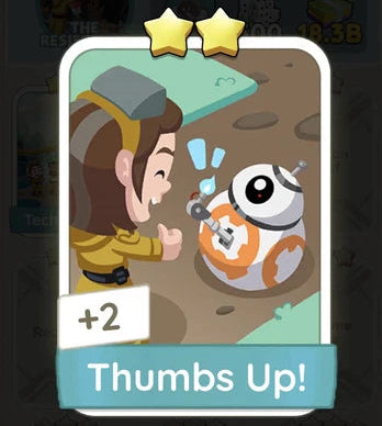 Set11 Thumbs Up!,Monopoly Go Sticker,Set11:2