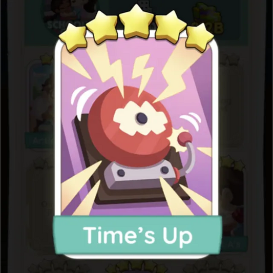 Set17 Time's Up,Monopoly Go Sticker,Set17:8