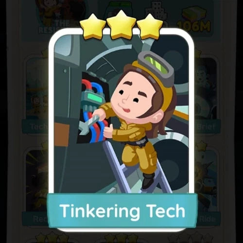 Set11 Tinkering Tech,Monopoly Go Sticker,Set11:7