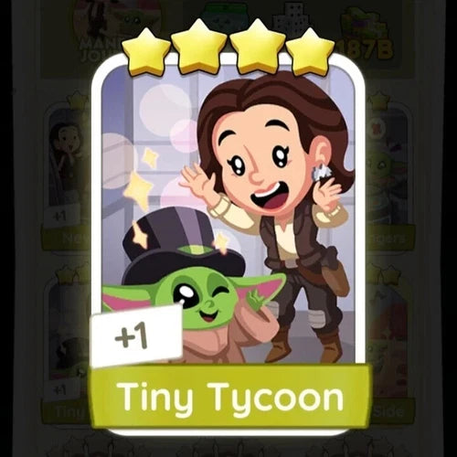 Set17 Tiny Tycoon,Monopoly Go Sticker,Set17:4