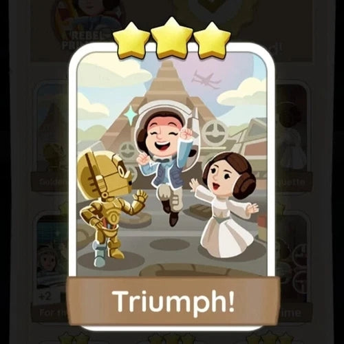 Set7 Triumph!,Monopoly Go Sticker,Set7:9