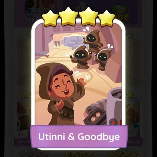 Set14 Utinni & Goodbye,Monopoly Go Sticker,Set14:9