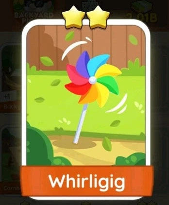 Set2 Whirligig,Monopoly Go Sticker,Set2:9