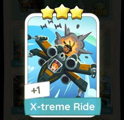Set11 X-treme Ride,Monopoly Go Sticker,Set11:6