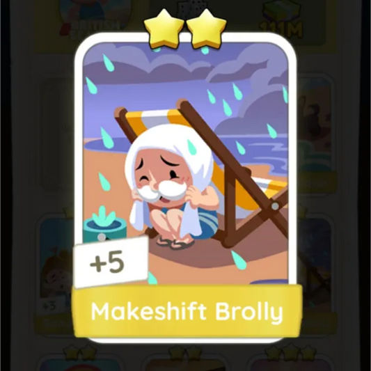 Set6 Makeshift Brolly,Monopoly Go Sticker,Set6:6