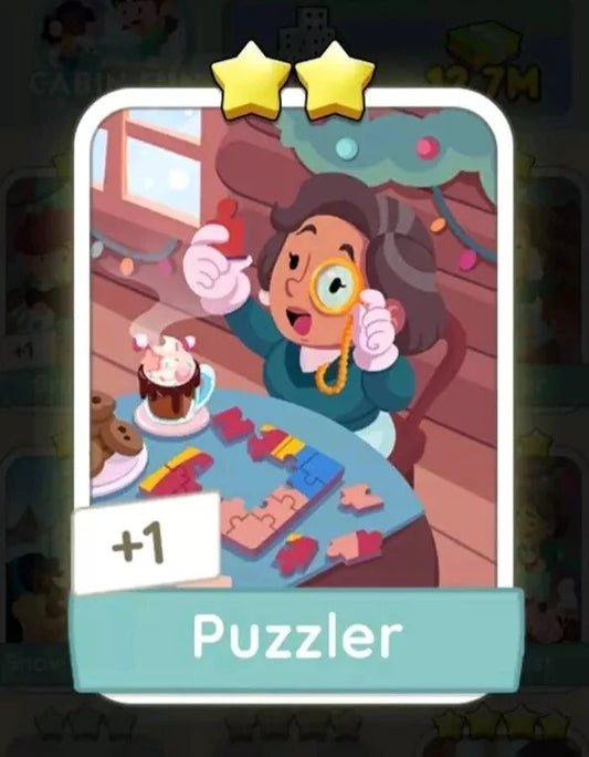 Set7 Puzzler,Monopoly Go Sticker,Set7:3