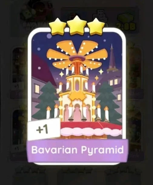 Set10 Bavarian Pyramid Monopoly Go Sticker,Set10:4