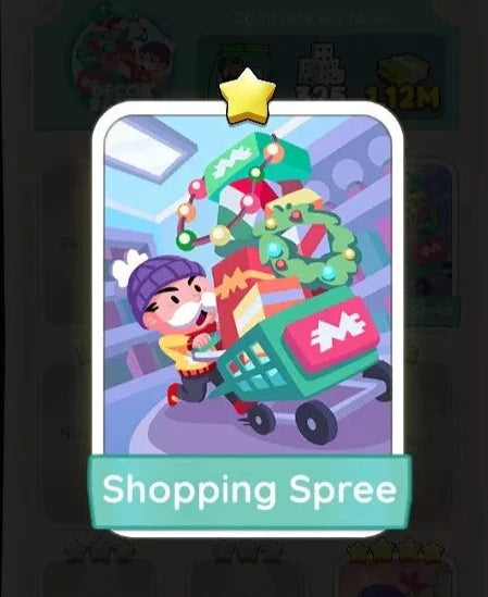 Set5 Shopping Spree,Monopoly Go Sticker,Set5:3