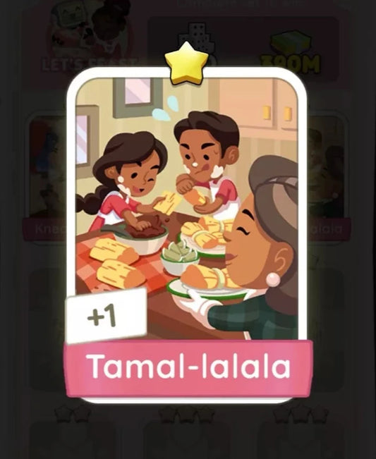 Set4 Tamal-lalala,Monopoly Go Sticker,Set4:3