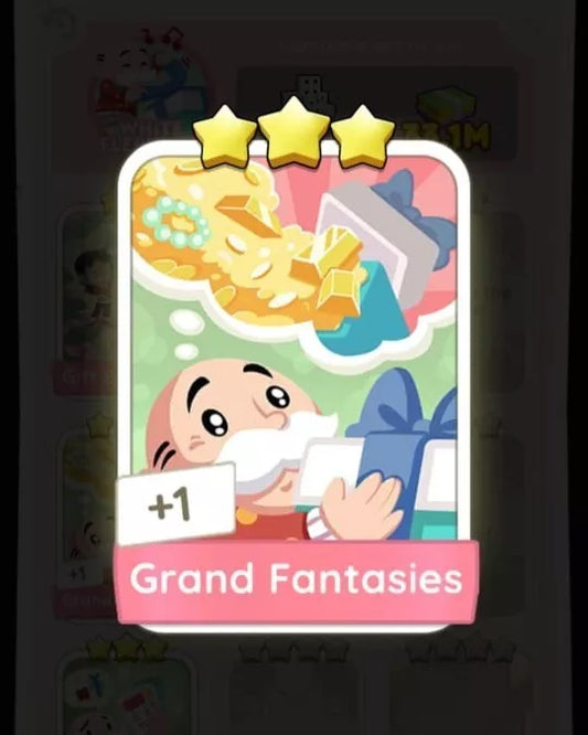 Set8 Grand Fantasies,Monopoly Go Sticker,Set8:4