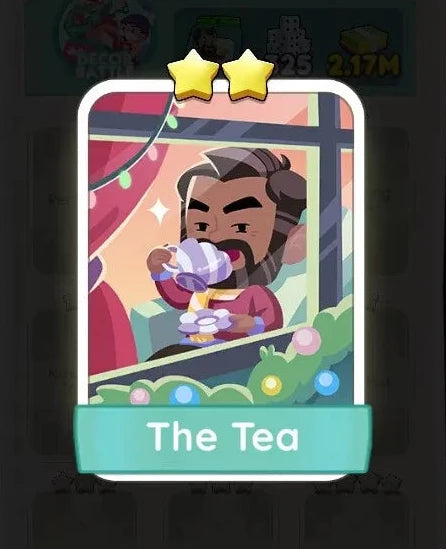 Set5 The Tea,Monopoly Go Sticker,Set5:5