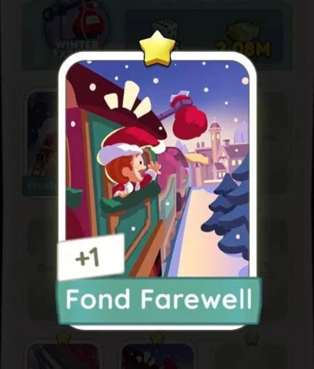 Set1 Fond Farewell,Monopoly Go Sticker,Set1:8