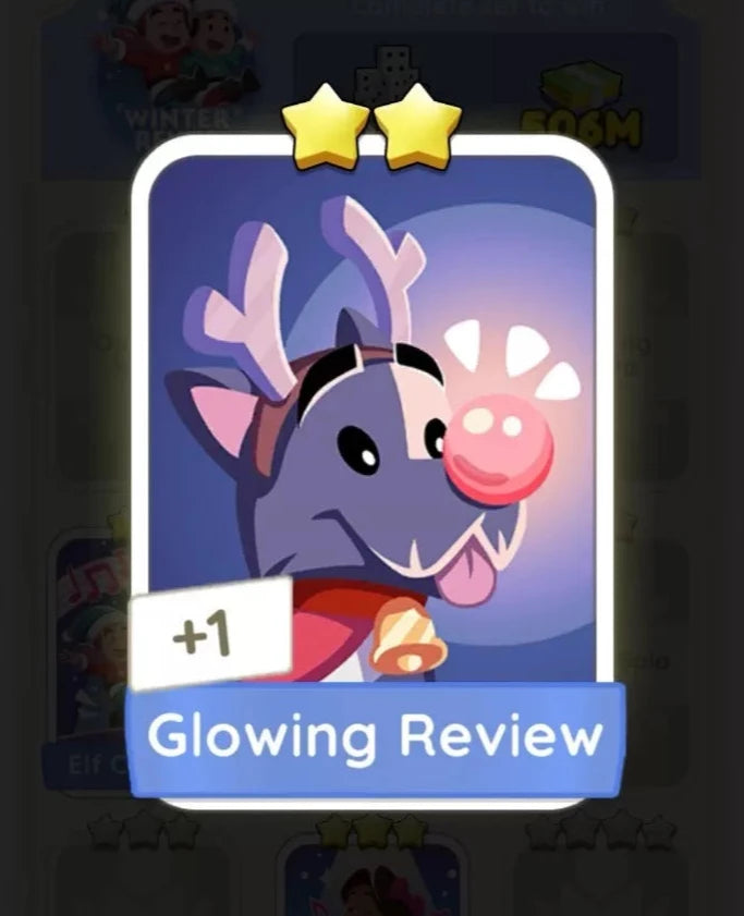 Set6 Glowing Review,Monopoly Go Sticker,Set6:5