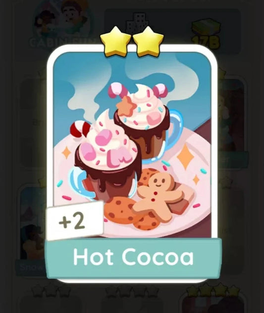 Set7 Hot Cocoa,Monopoly Go Sticker,Set7:5