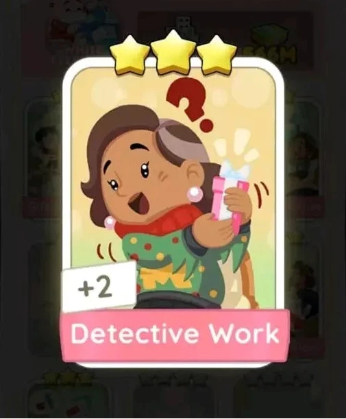 Set8 Detective Work,Monopoly Go Sticker,Set8:5