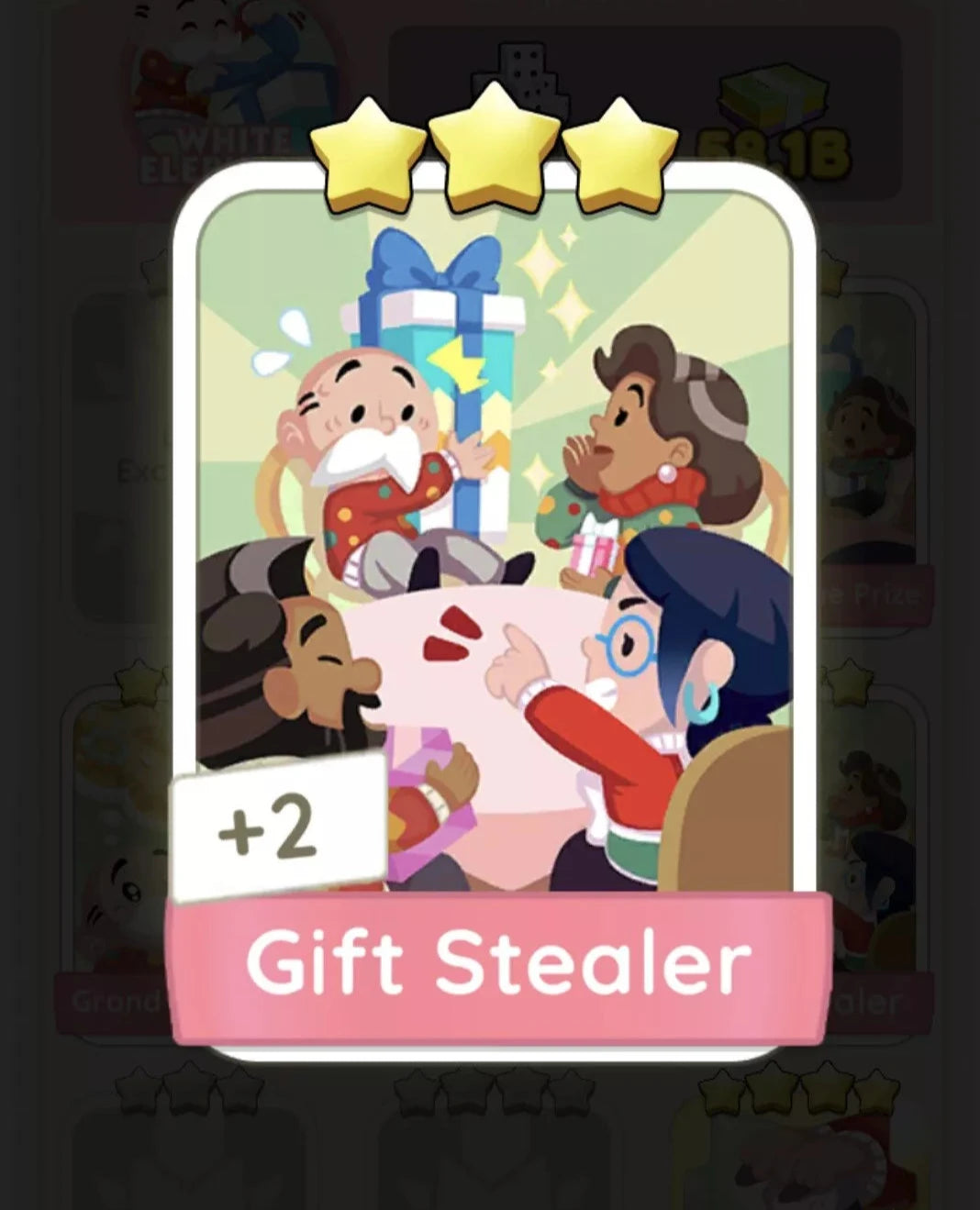 Set8 Gift Stealer,Monopoly Go Sticker,Set8:6