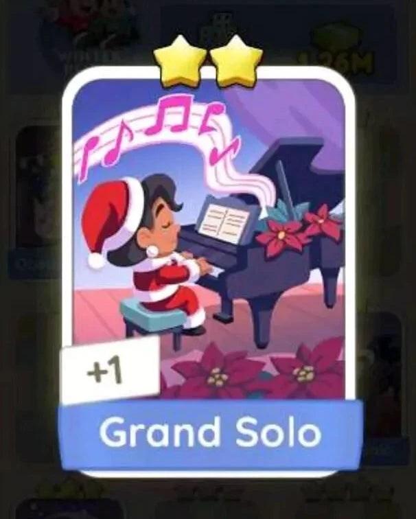 Set6 Grand Solo,Monopoly Go Sticker,Set6:6