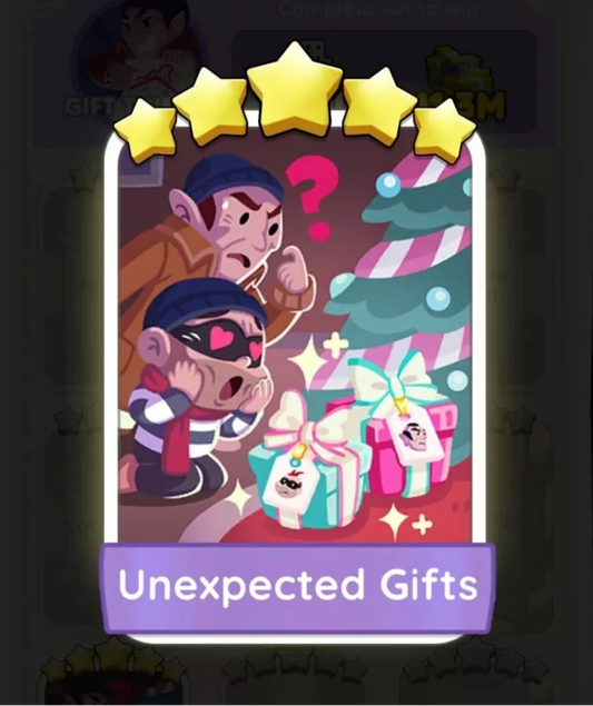 Set12 Unexpected Gifts,Monopoly Go Sticker,Set12:7