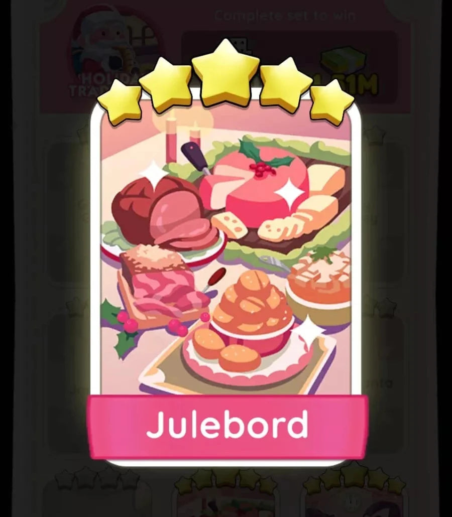 Set11 Julebord,Monopoly Go Sticker,Set11:8