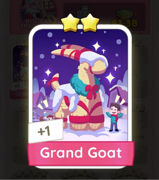 Set11 Grand Goat,Monopoly Go Sticker,Set11:1