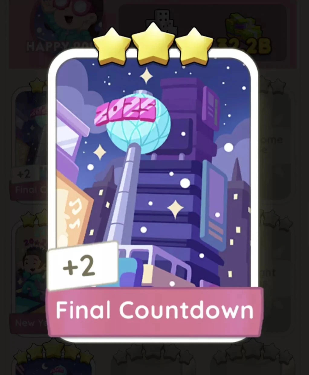 Set13 Final Countdown,Monopoly Go Sticker,Set13:1