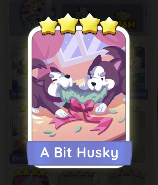 Set9 A Bit Husky,Monopoly Go Sticker,Set9:7