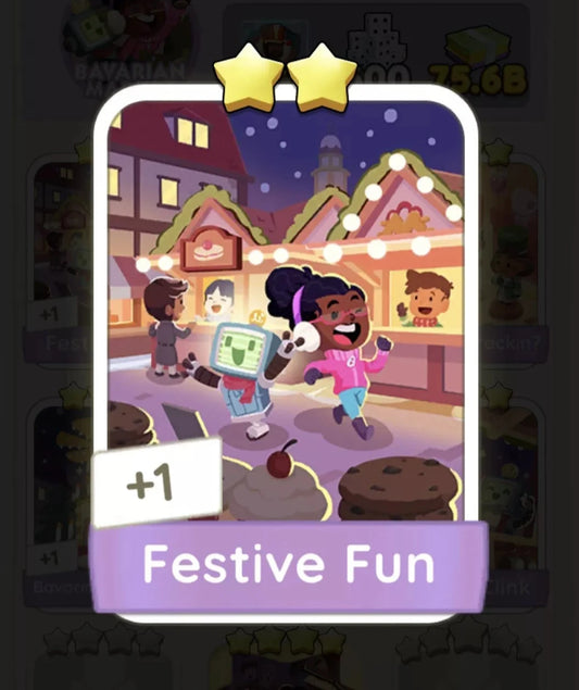 Set10 Festivn Fun,Monopoly Go Sticker,Set10:1