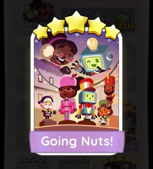 Set10 Going Nuts!,Monopoly Go Sticker,Set10:9